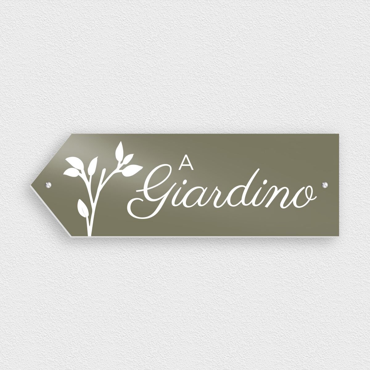 Finest Folia Targhetta Da Giardino 30x20 Cm - Alluminio Con Stampa UV, Resistente Alle Intemperie, Motivo 07 - 2