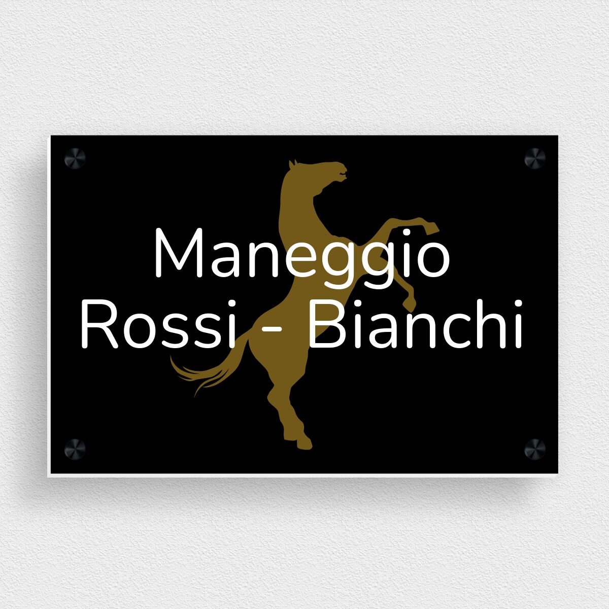 Etichette Identificative Con Stampa Di Cavalli Occidentali, 4 - Foto 5