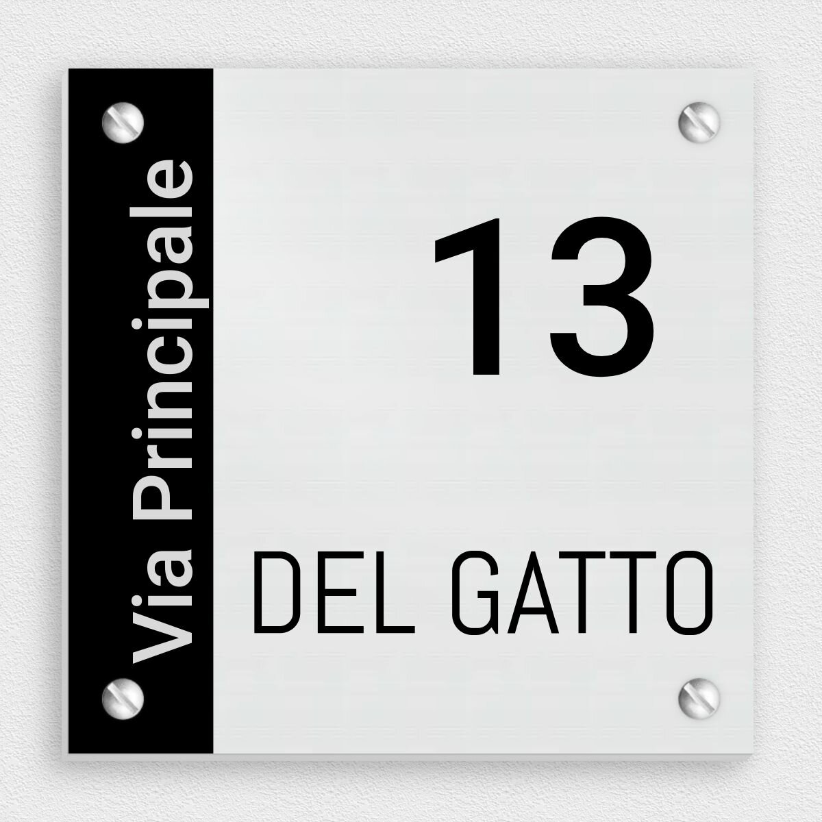 Melis S00042-011-A Plaque adhésive pour Porte fermée 20 Variantes