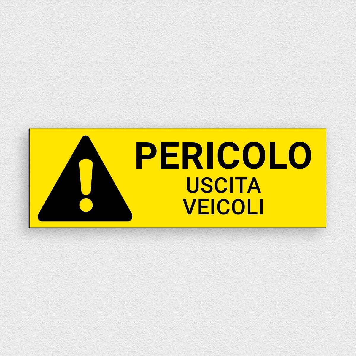Cartello Metallo "Pericolo Superficie Calda" Per Cucine, Ristoranti E Aree Di Sicurezza