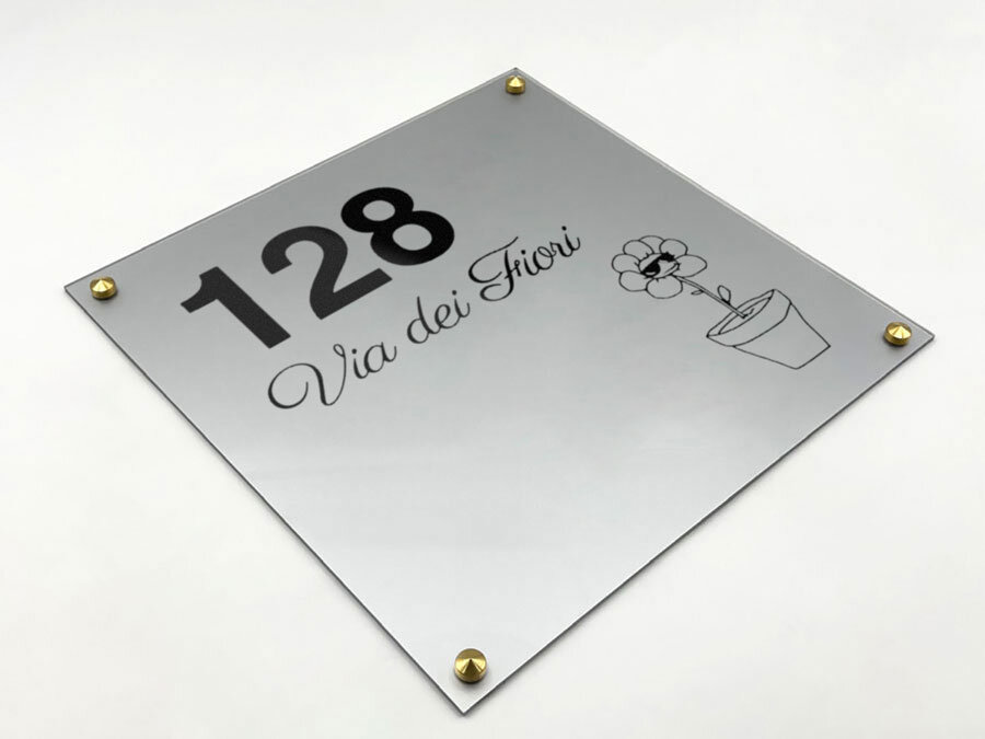 ODEROL Luce Di Indirizzo, Numero Di Indirizzo Per Case, Targa Di - Foto 8